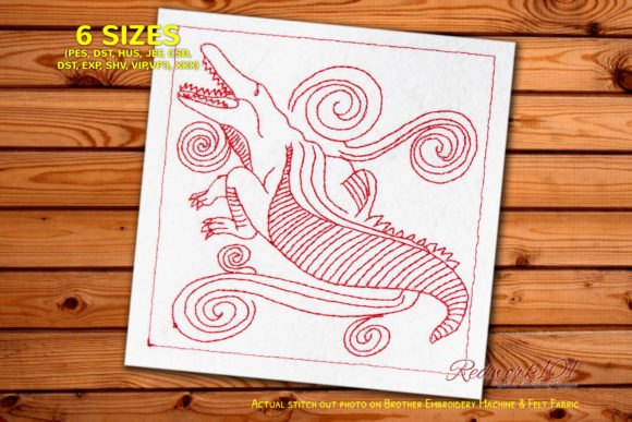 Creepy Crocodile with Open Mouth