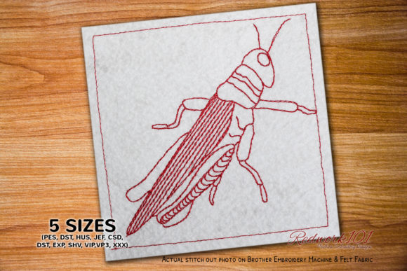 Orthoptera Redwork: A Seller's Review for Etsy Shops