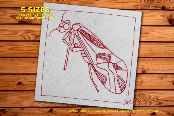 Reviewing Psocoptera Redwork for Custom Gifts
